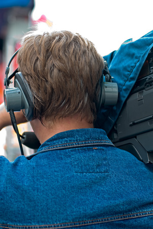 cameraman at work