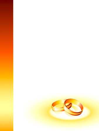 Wedding card with copy-space ready for printのイラスト素材