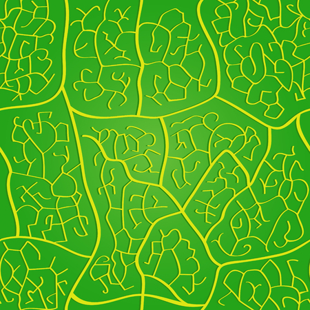 Seamless macro leaf bright veins patternのイラスト素材