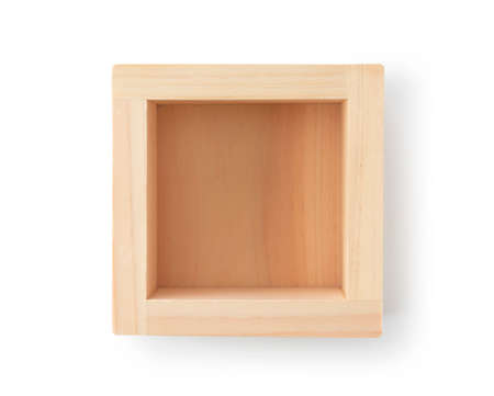 Japanese Masu on a white backgroundの写真素材