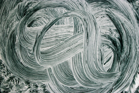 Abstract background. Brush strokes on a Chen background. Clear boundaries. Handwork with a brush.