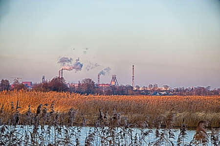 Mining and processing plant. Sylvinite mining. Belarus. Saligorsk. Third mine.