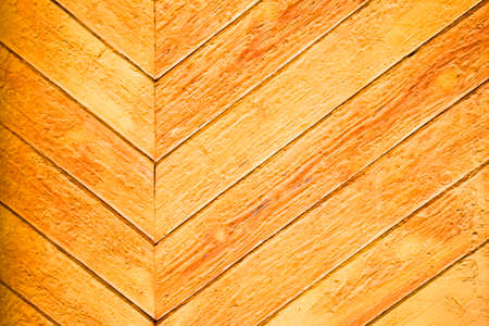 Background. Wallpaper, texture. Yellow vintage, old boardsの写真素材