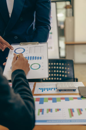 Consulting between bookkeepers and business lawyers on assets, balance sheets, stock market...