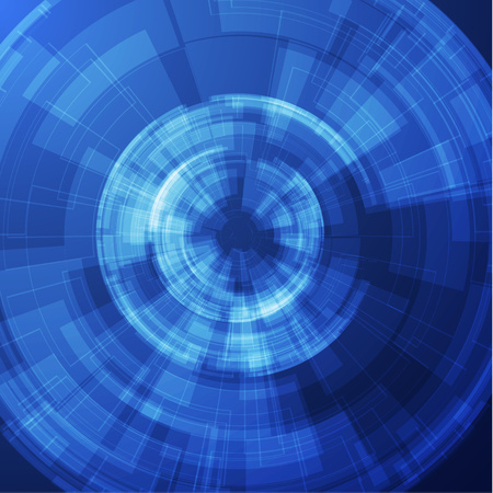 Futuristic shape vector background. EPS10.のイラスト素材