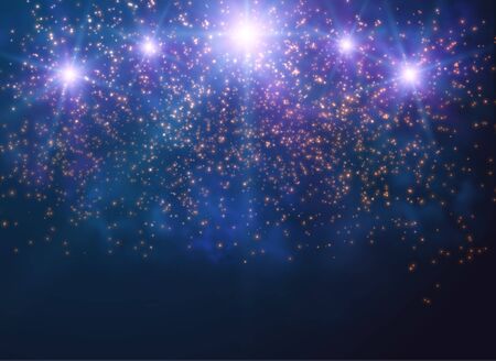 Shiny bokeh overlay background. EPS10のイラスト素材