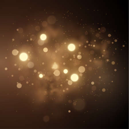 Shiny bokeh overlay background. EPS10のイラスト素材