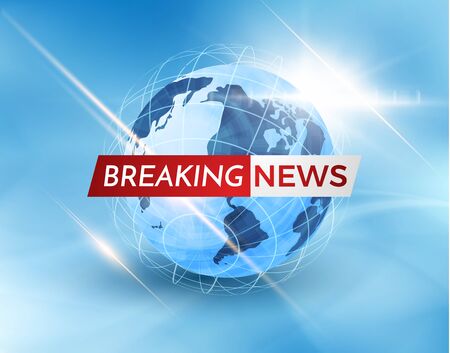 Earth globe vector background. EPS10.のイラスト素材