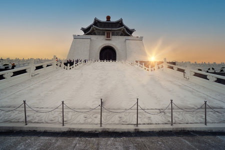 Gyeongbokgung Palace in Seoul, South Koreaの写真素材