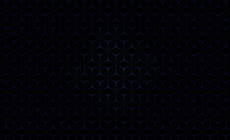 Dark blue geometric seamless pattern. Abstract background. Vector illustration for your designの写真素材