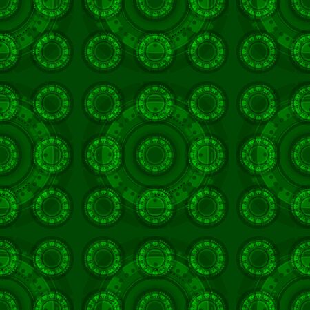 Abstract technical background (seamless pattern)のイラスト素材