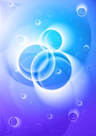 Beautiful background with abstract shapes のイラスト素材