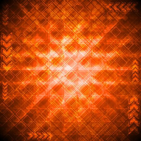 Vibrant technical backgroundのイラスト素材