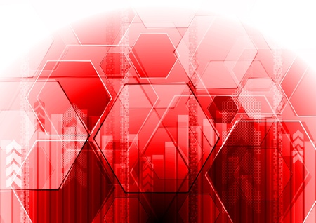 Vector technology background. Eps 10のイラスト素材