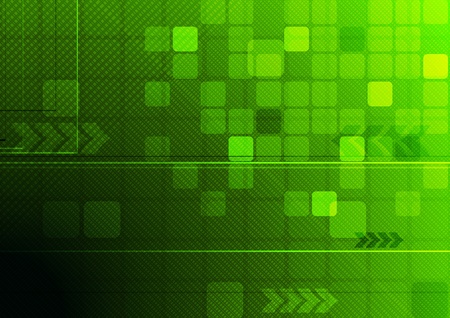 Green hi-tech background. のイラスト素材