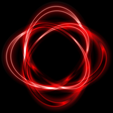 Colorful logo. Bright red shapes. のイラスト素材