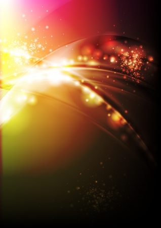 Shiny waves background. のイラスト素材