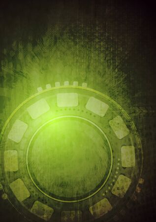 Grunge tech background. Vector design eps 10のイラスト素材