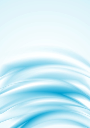 Abstract blue wavy elegant background. のイラスト素材