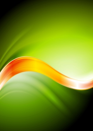 Abstract colorful wavy background のイラスト素材