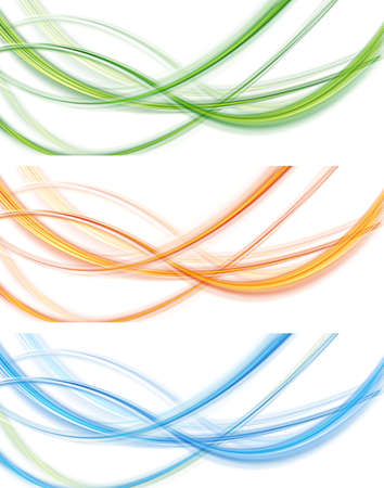 Abstract light modern banners  Vector template design のイラスト素材