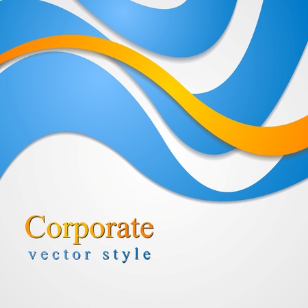 Colourful corporate style designのイラスト素材