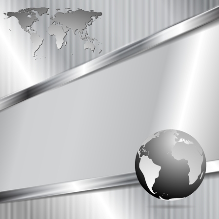 Creative metallic technology background. Vector design eps 10のイラスト素材