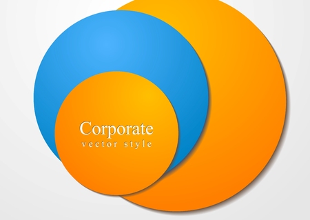 Elegant business corporate design. Vector illustration eps 10のイラスト素材