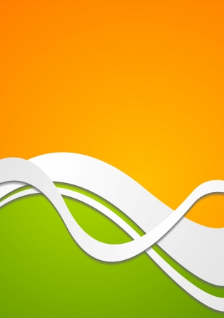 Abstract colorful wavy vector backgroundのイラスト素材