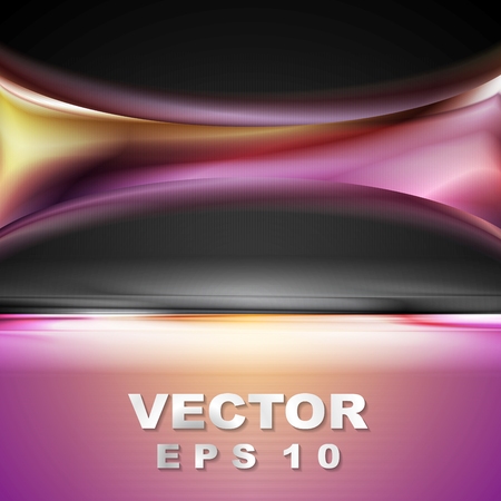 Abstract bright vector wave backgroundのイラスト素材
