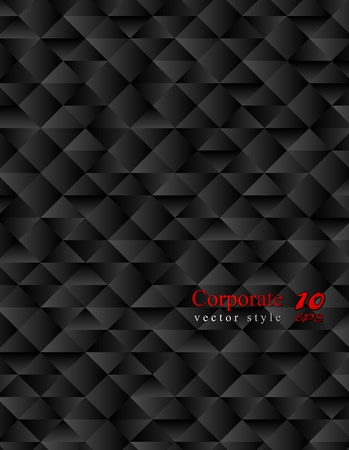 Abstract black technology design. のイラスト素材