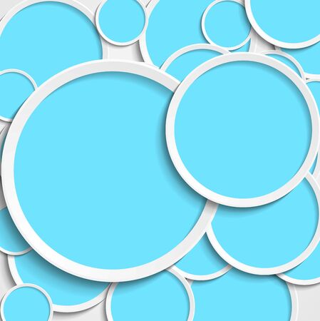 Abstract tech circles designのイラスト素材