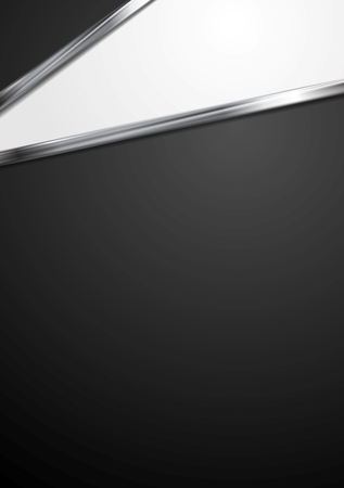 Abstract elegant design with metallic stripesのイラスト素材