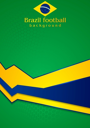 Corporate background in Brazilian colorsのイラスト素材