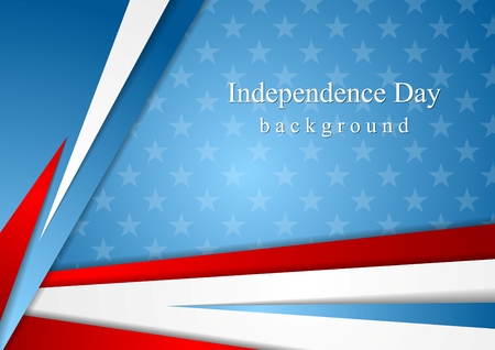Abstract Independence Day backgroundのイラスト素材