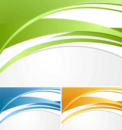 Abstract bright waves backgroundのイラスト素材