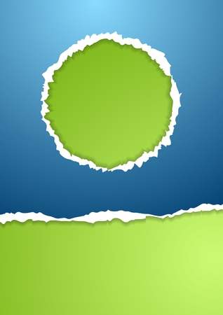 Bright ragged paper vector backgroundのイラスト素材