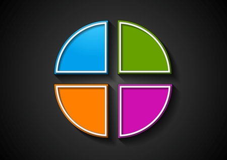 Abstract infographics backgroundのイラスト素材