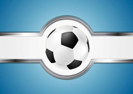Abstract football design. Vector backgroundのイラスト素材