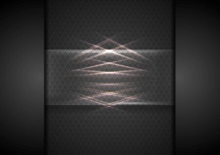 Abstract dark modern background. Vector designのイラスト素材