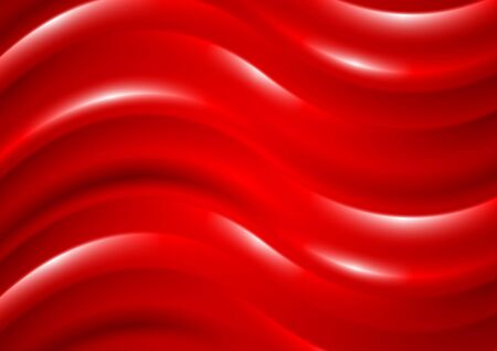 Shiny waves abstract vector backgroundのイラスト素材
