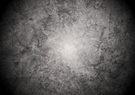 Grunge abstract vector grey wall textureのイラスト素材