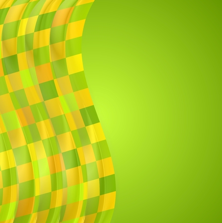 Bright wavy background. のイラスト素材
