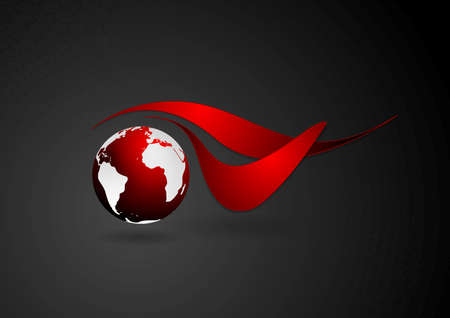 Abstract vector technical のイラスト素材