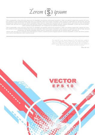 Geometry grunge tech minimal design. Vector backgroundのイラスト素材