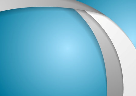 Corporate wavy abstract background.のイラスト素材