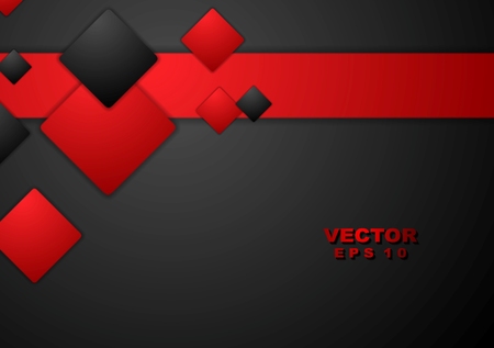 Abstract geometry tech background. Vector designのイラスト素材