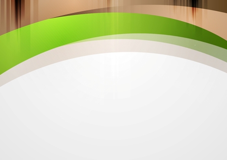 Abstract vibrant tech waves vector backgroundのイラスト素材