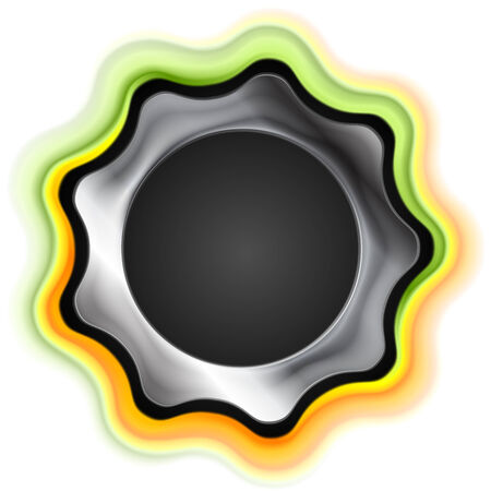 Abstract tech corporate logo design. のイラスト素材