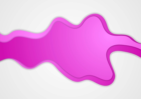 Abstract purple waves background.のイラスト素材